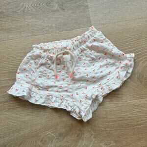 Zara Baby Girl Flower Shorts - Size 9-12m